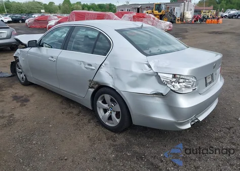 2007 BMW 525I from USA, damaged, VIN WBANE53537CW67906